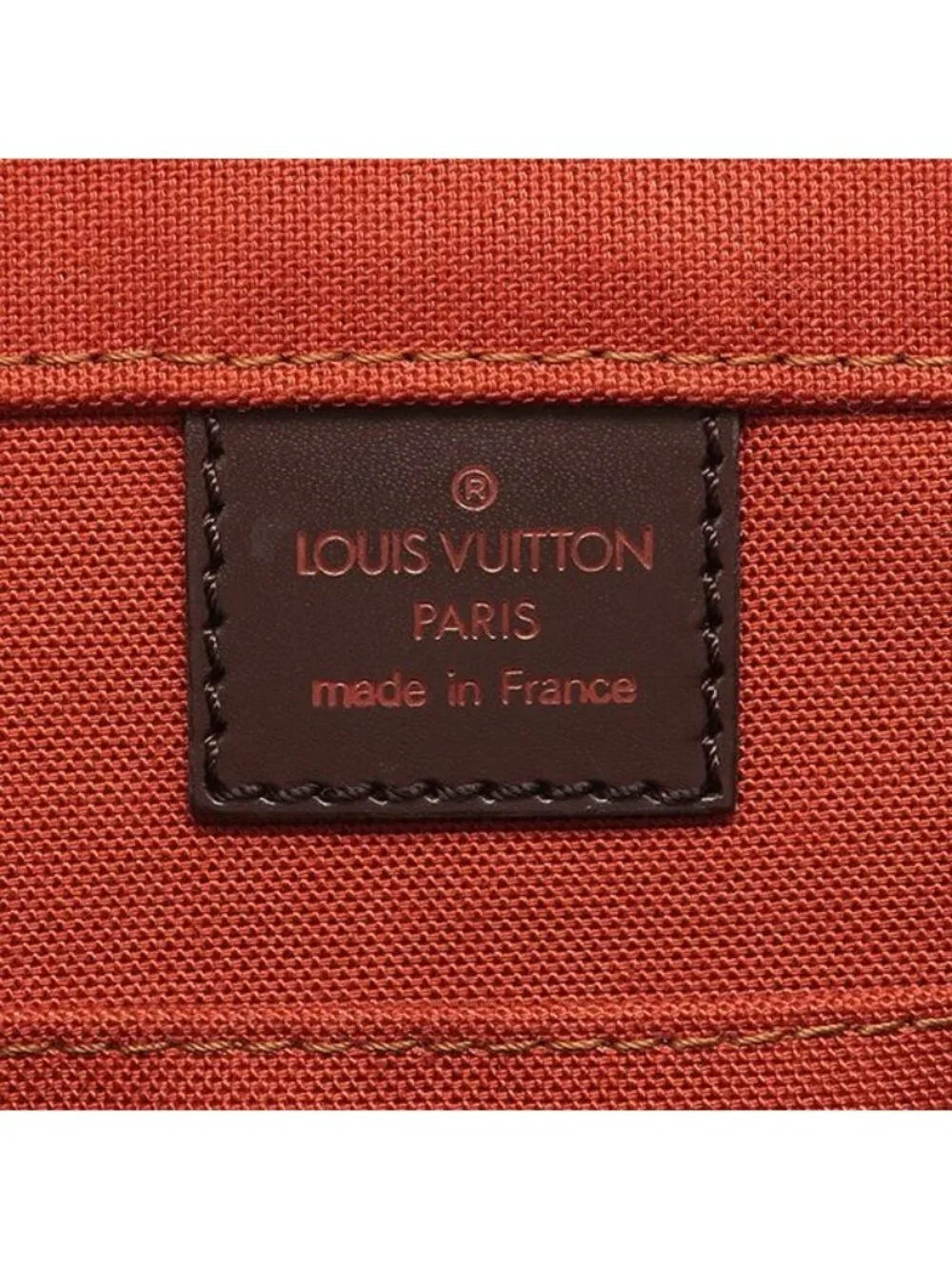 Louis Vuitton Shoulder Bag Bastille Damier Canvas Ebene Gold Brown